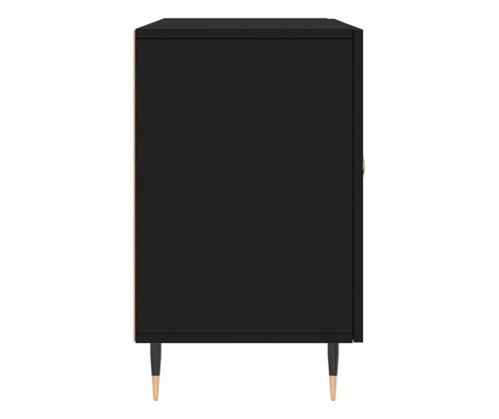 Ormarić, crna, 100x36x60 cm, kompozitno drvo - 7