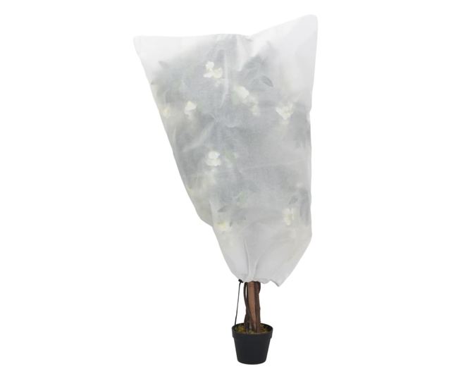 4 db növényvédő huzat zsinórral 70 g/m² 0,8 x 1,2 m