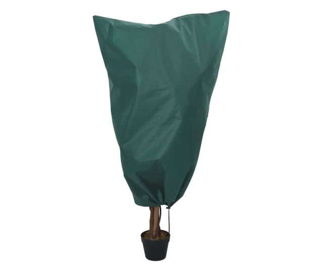 4 db növényvédő huzat zsinórral 70 g/m² 0,8 x 1 m