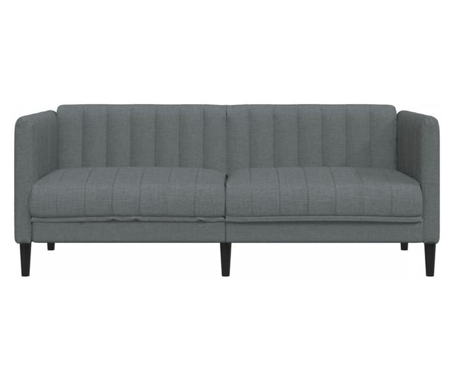 2 személyes sötétszürke szövet kanapé