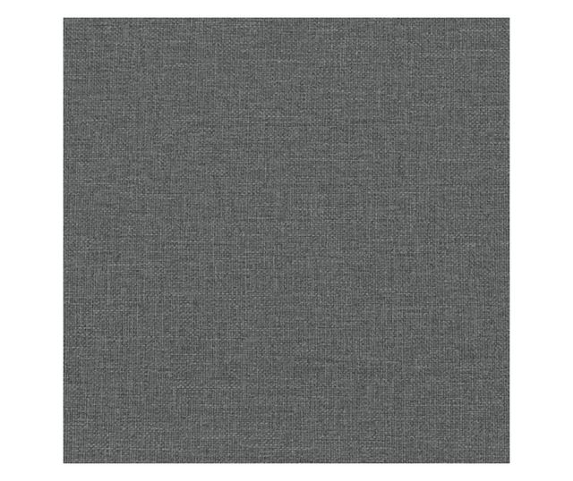 2 személyes sötétszürke szövet kanapé