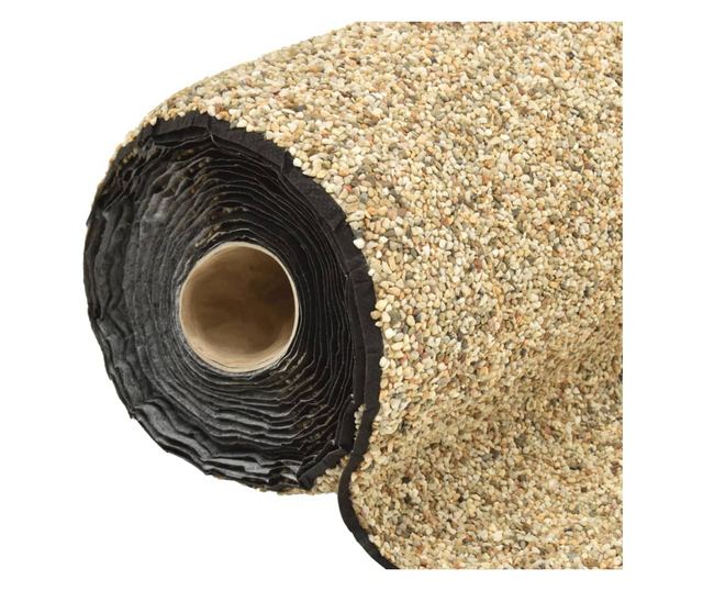 természetes homok színű kőzúzalékos tófólia 300 x 100 cm