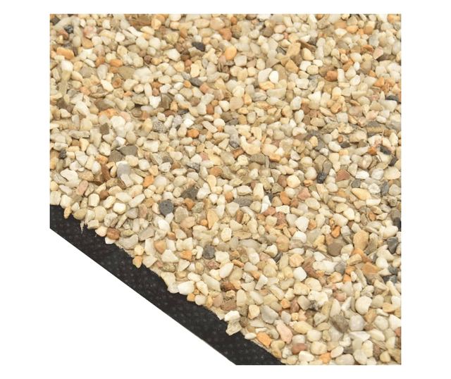 természetes homok színű kőzúzalékos tófólia 300 x 100 cm