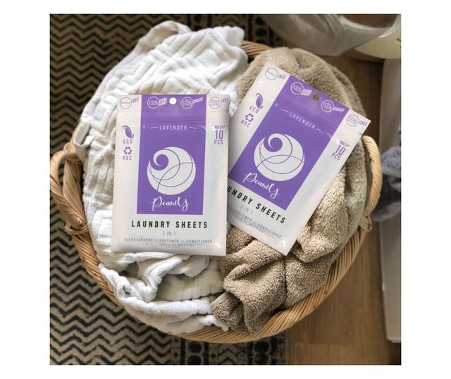 Topive tablete deterdženta za bijelo rublje - Lavanda - 10 kom