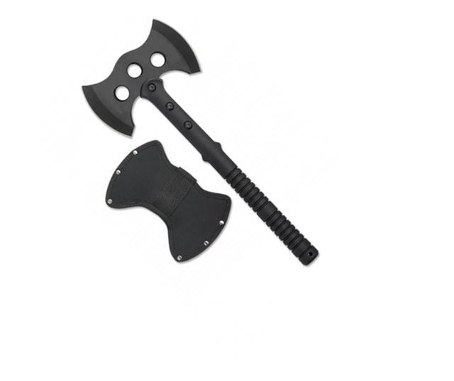 Dvosjekla sjekira, IdeallStore®, Double Axe, crna, 40 cm