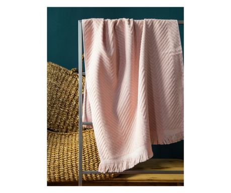 Brisača Jacquard Bamboo Andora, 90x180, breskev 