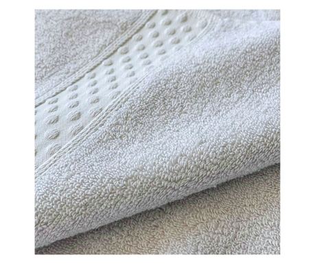 Brisača Macrosoft Hydrocotton Diora, 70x140, svetlo siva