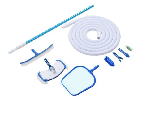 Set de întreținere piscină, 9 piese