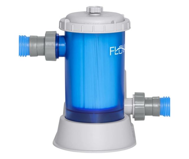 Bestway Помпа с филтър за касета Flowclear, прозрачна