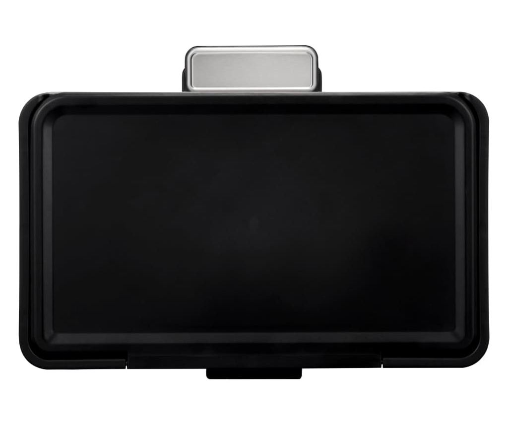 ЕКО Кош за боклук с педал Essential, черен, 20+9 L - 6