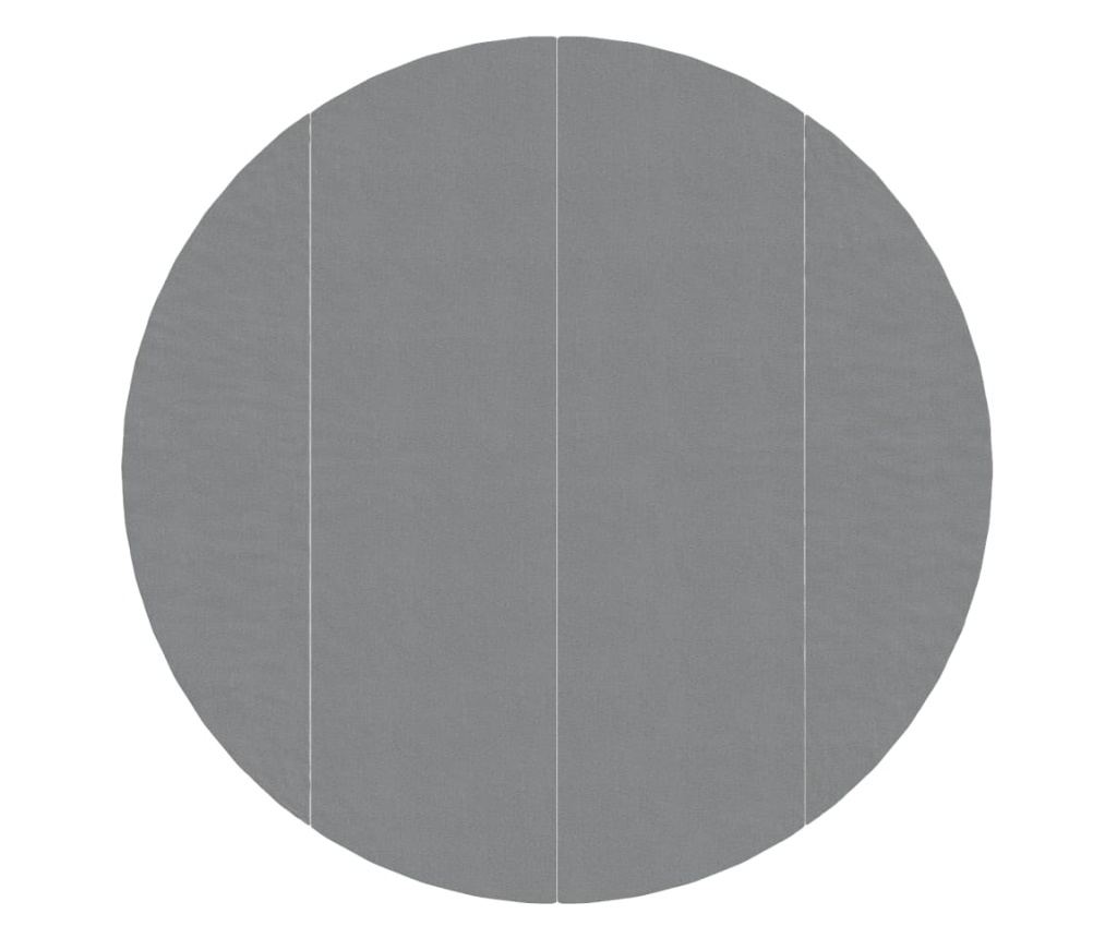 világosszürke poliészter geotextília medencealátét Ø 458 cm - 2