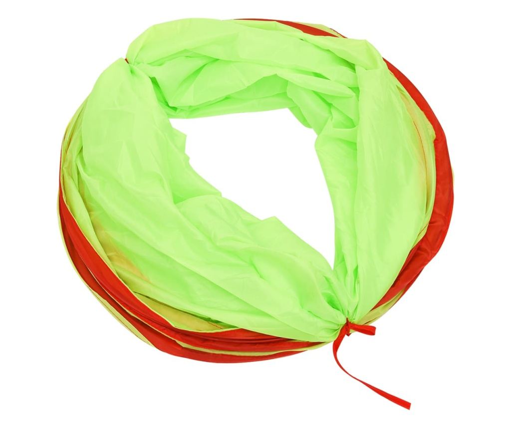 zöld poliészter gyerek-játszóalagút 175 cm - 8