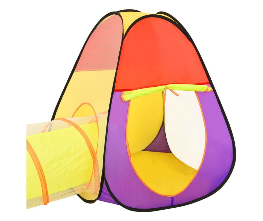 többszínű gyerekjátszósátor 255 x 80 x 100 cm - 6