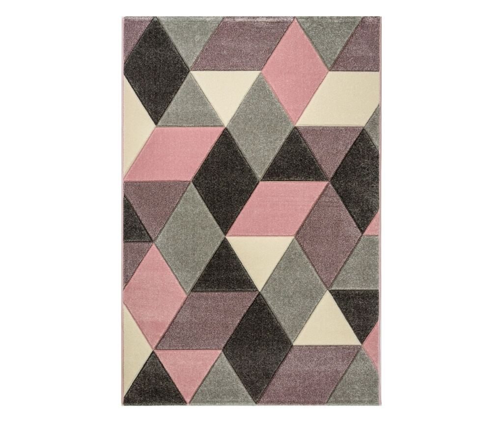 Килим Friese Cubi Розов, 60x200 см, Правоъгълен - 3