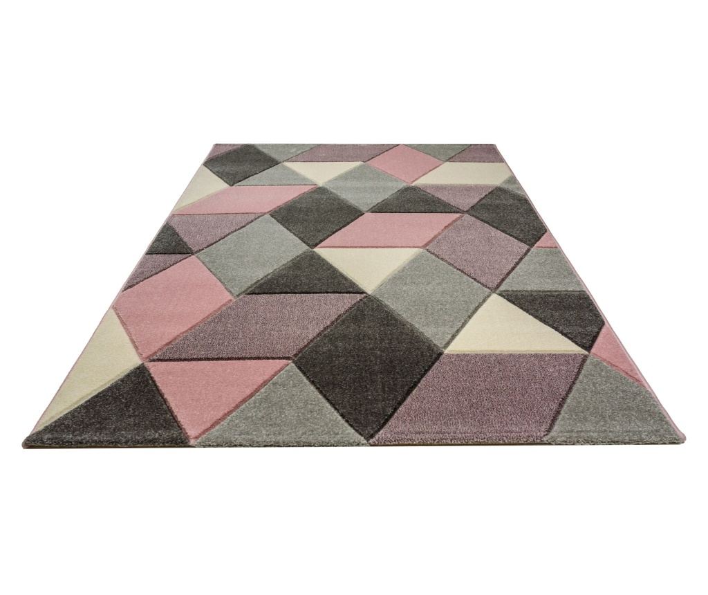 Килим Friese Cubi Розов, 60x200 см, Правоъгълен - 5