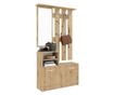 Cuier haaus Lyon, Stejar Artisan, L 85 x l 24 x H 180 cm