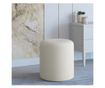 Taburet Tapitat haaus Mali, Crem, Stofa, L 41 x l 41 x H 45 cm