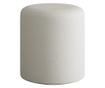 Taburet Tapitat haaus Mali, Crem, Stofa, L 41 x l 41 x H 45 cm
