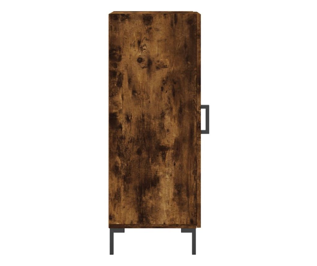 Ormarić, dimljeni hrast, 34,5x34x90 cm, kompozitno drvo - 7