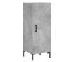 Komoda, betonsko siva, 34,5x34x90 cm, kompozitno drvo thumbnail 2