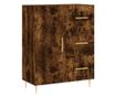 Komoda, dimljeni hrast, 69,5x34x90 cm, Konstruirano drvo thumbnail 2