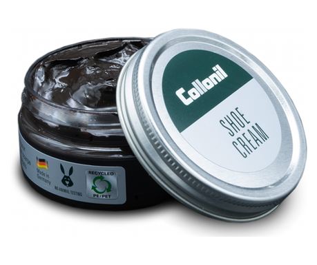 Crema de pantofi clasica Collonil Shoe Cream, 60 ml, maro inchis