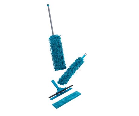 Set curatenie, 7 piese, turcoaz, BELDRAY 