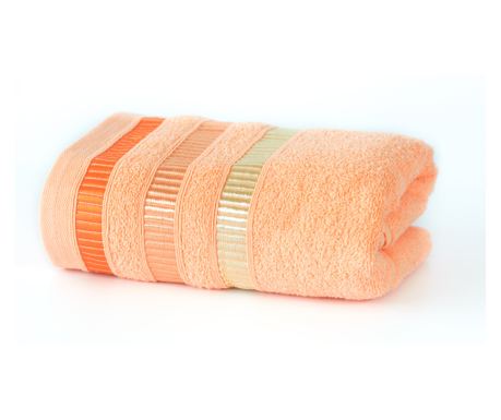 Prosop Kotonia Home - Pastel Ingie, 100% Bumbac, 50x90 cm, orange