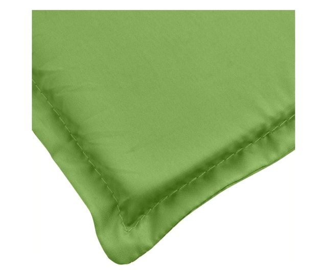 melange zöld szövet napozóágy párna 200 x 50 x 4 cm