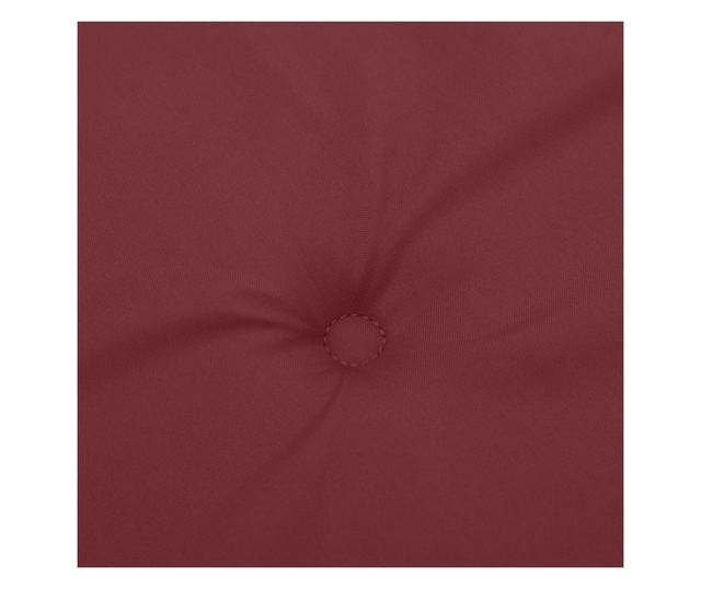 melange bordó szövet kerti padpárna 150 x 50 x 7 cm