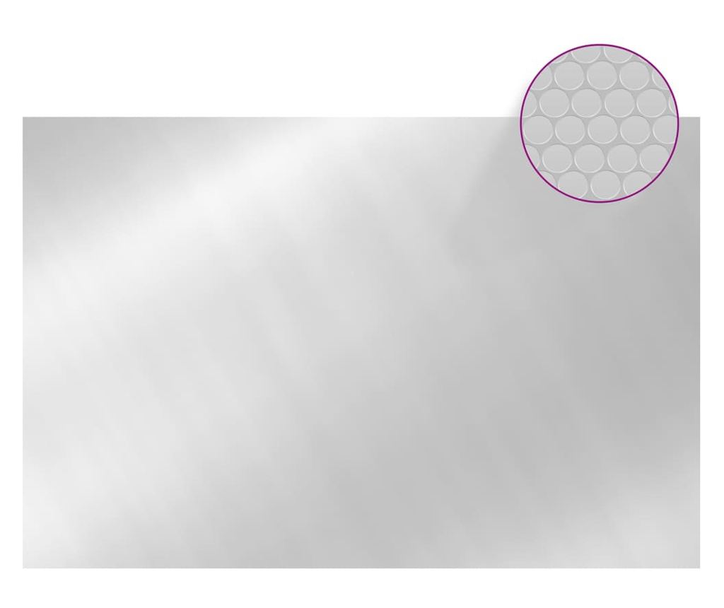 ezüst polietilén medencetakaró 300 x 200 cm - 3