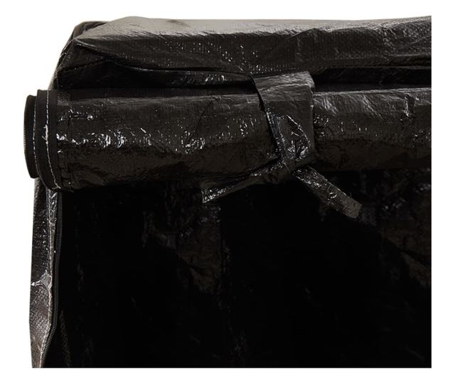 Покривало за люлеещ се стол с 12 улея 220x177x220 см полиетилен