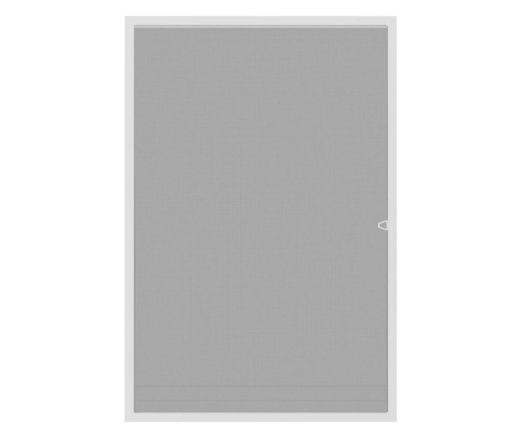 Мрежа против насекоми за прозорци, бяла, 90x120 см - 3