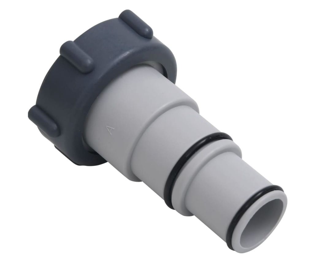 2 db műanyag medencetömlő-csatlakozó - 3