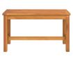 Градинска пейка 80x35x45 см, масивна дървесина акация thumbnail 3