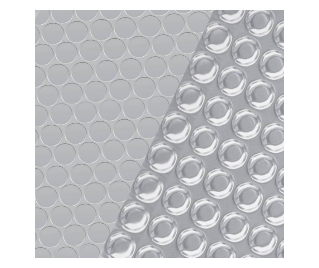 ezüst polietilén medencetakaró 450 x 200 cm - 4