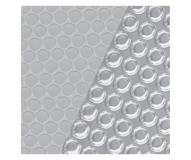 ezüst polietilén medencetakaró 417 cm