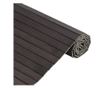 négyszögletű sötétbarna bambusz szőnyeg 100 x 200 cm