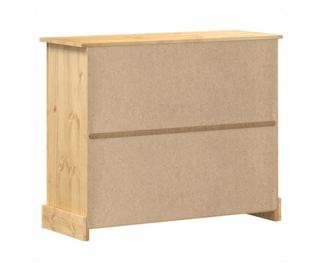 Corona tömör fenyőfa komód 110x43x91 cm