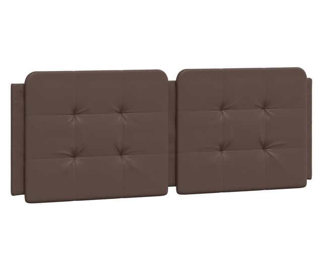 Легло с матрак, кафяво, 120x200 см, изкуствена кожа