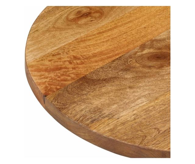 tömör mangófa ovális asztallap 100 x 40 x 2,5 cm