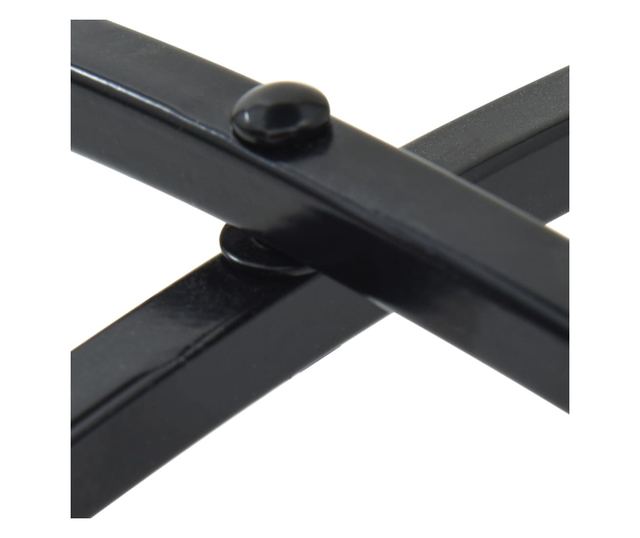 terrakotta/fehér kerámia mozaikmintás bisztróasztal Ø50x70 cm