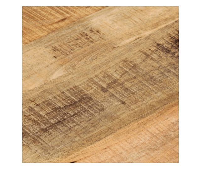 tömör nyers mangófa kerek asztallap Ø40 x 2,5 cm