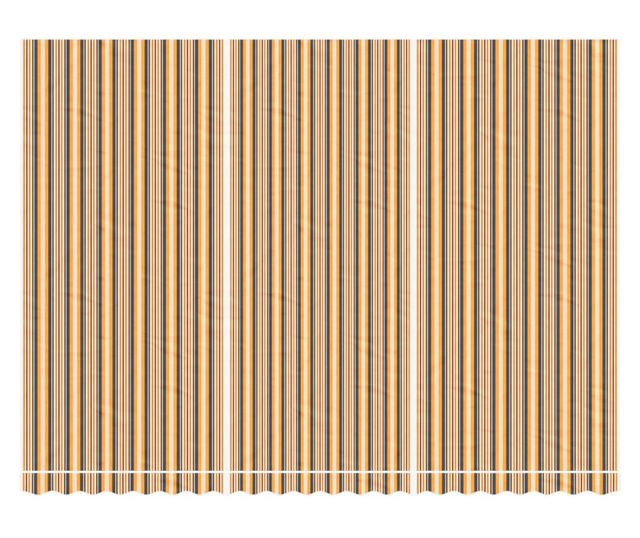 többszínű csíkos pótszövet napellenzőhöz 5 x 3,5 m