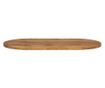 tömör mangófa ovális asztallap 100 x 40 x 2,5 cm