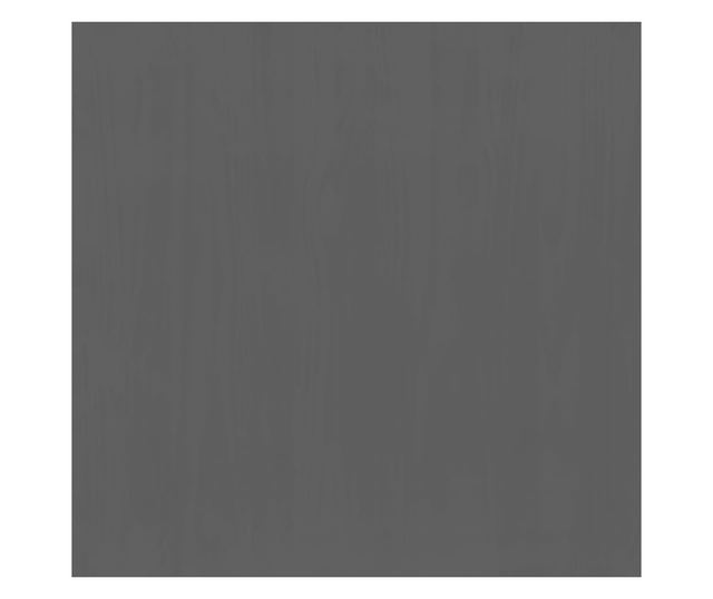 FLORO szürke tömör fenyőfa éjjeliszekrény 45 x 39 x 57 cm