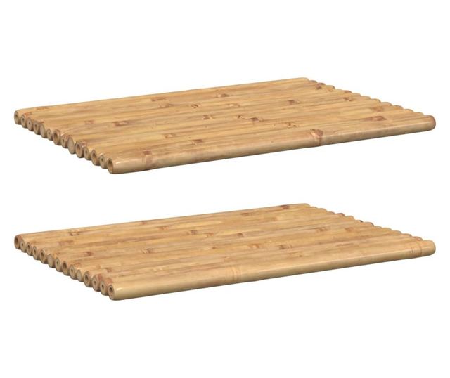 2 db bambusz fürdőszőnyeg 70 x 50 cm