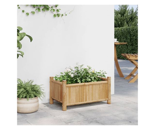 bambusz virágtartó 50 x 30 x 25 cm