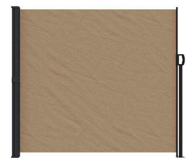 tópszínű behúzható oldalsó napellenző 180 x 300 cm