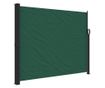 sötétzöld behúzható oldalsó napellenző 170 x 300 cm